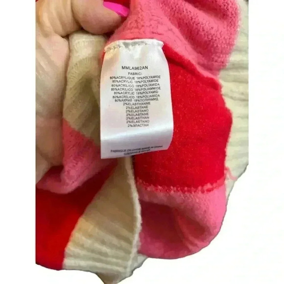 MINI MOLLY checkered knit sweater size 12 - Picture 3 of 5